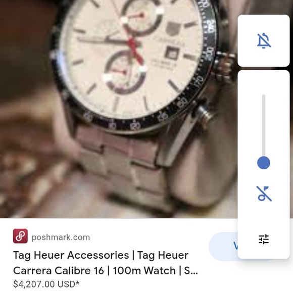 Tag heuer carrera 16 calibre 100 meters gv2a10rwt1343 - Picture 1 of 3